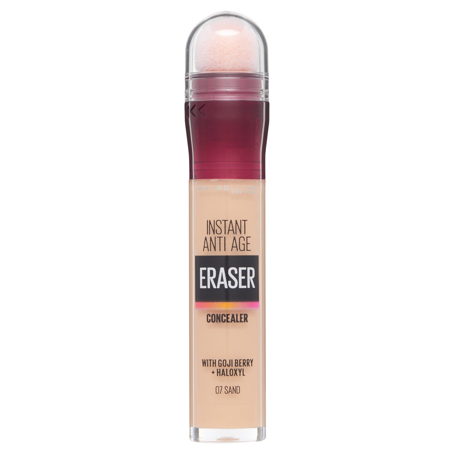 Maybelline Instant Anti Age Eraser Eye Concealer, Dark Circles and Blemish Concealer, Ultra Blendable Formula, 06 Neutraliser