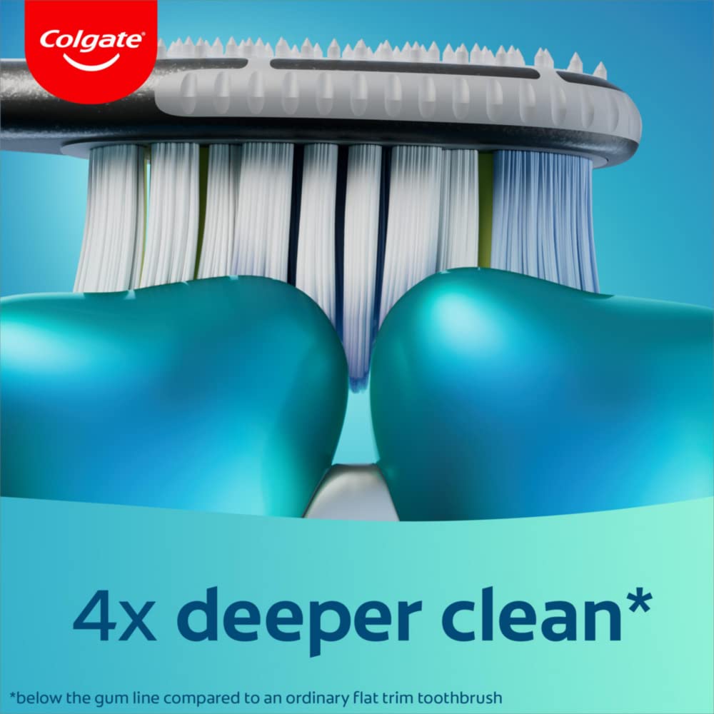 Colgate Keep 360 Deep Clean Toothbrush Replacement Heads to be used with Colgate Keep replaceable head toothbrush comes in a pack of 2 soft toothbrush replacement heads tongue and cheek cleaner