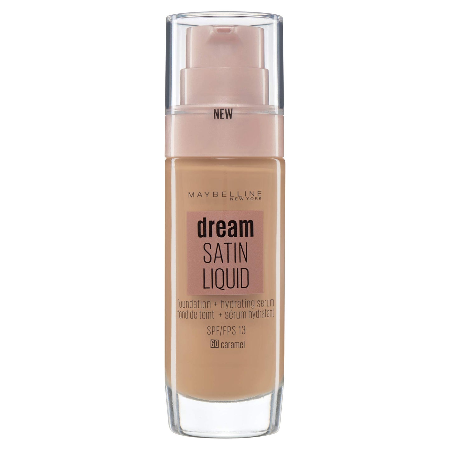 Maybelline Foundation, Dream Radiant Liquid Hydrating Foundation with Hyaluronic Acid and Collagen - Lightweight, Medium Coverage Up to 12 Hour Hydration - 30 Sand