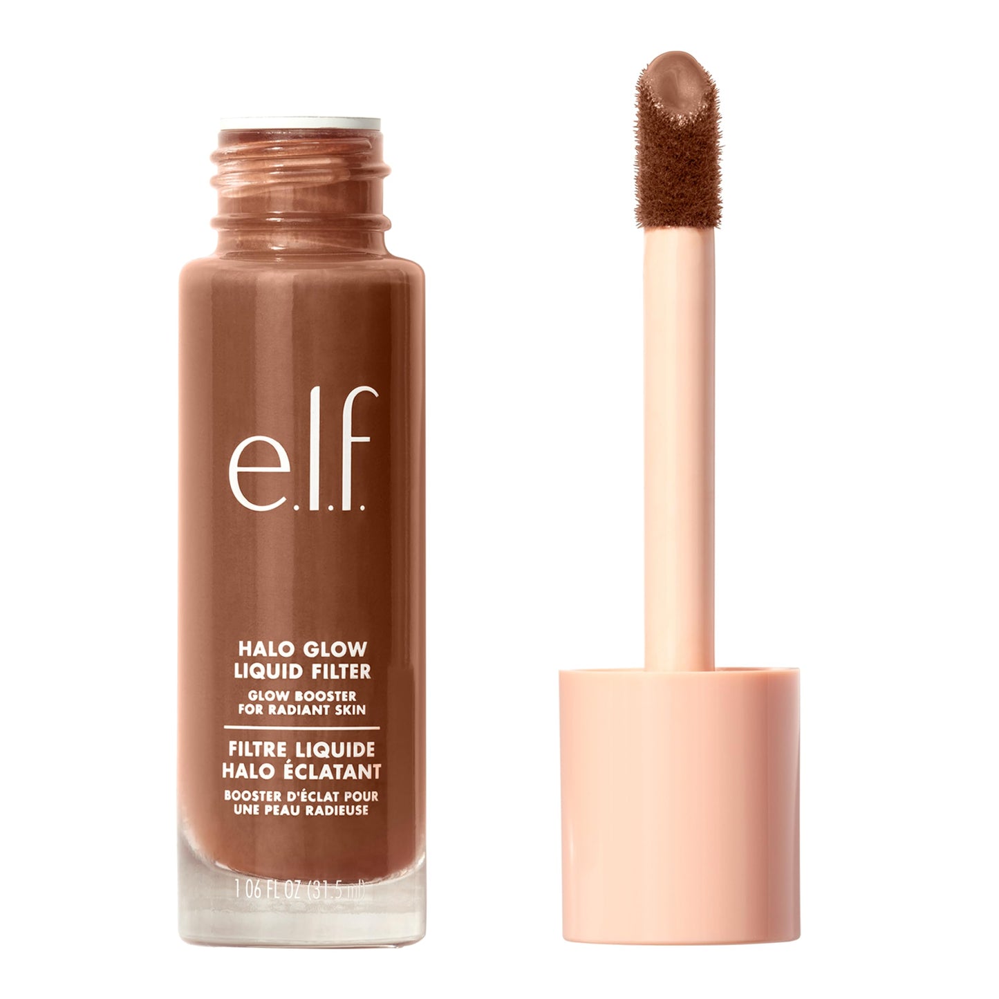 e.l.f. Halo Glow Liquid Filter, Complexion Booster For A Glowing, Soft-Focus Look, Infused With Hyaluronic Acid, Vegan & Cruelty-Free, 0 Fair