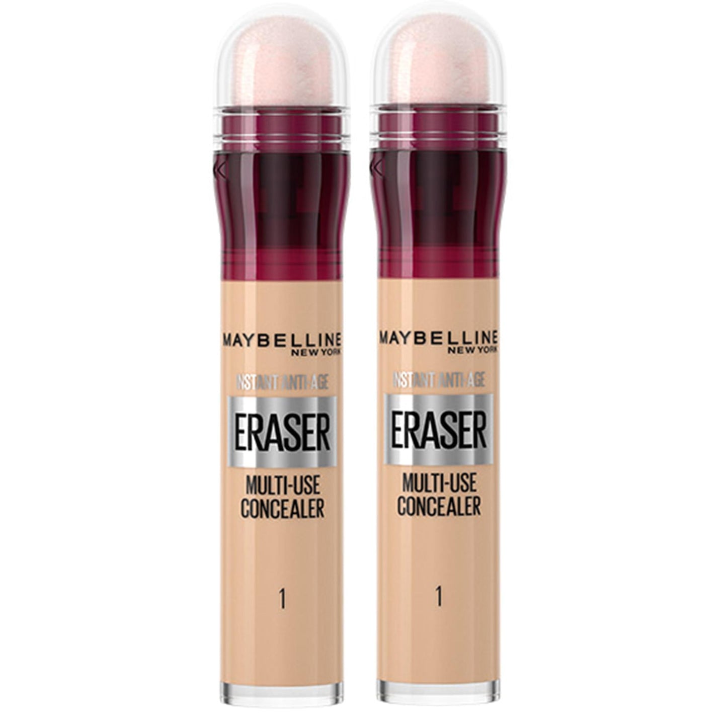 Maybelline Instant Anti Age Eraser Eye Concealer, Dark Circles and Blemish Concealer, Ultra Blendable Formula, 06 Neutraliser