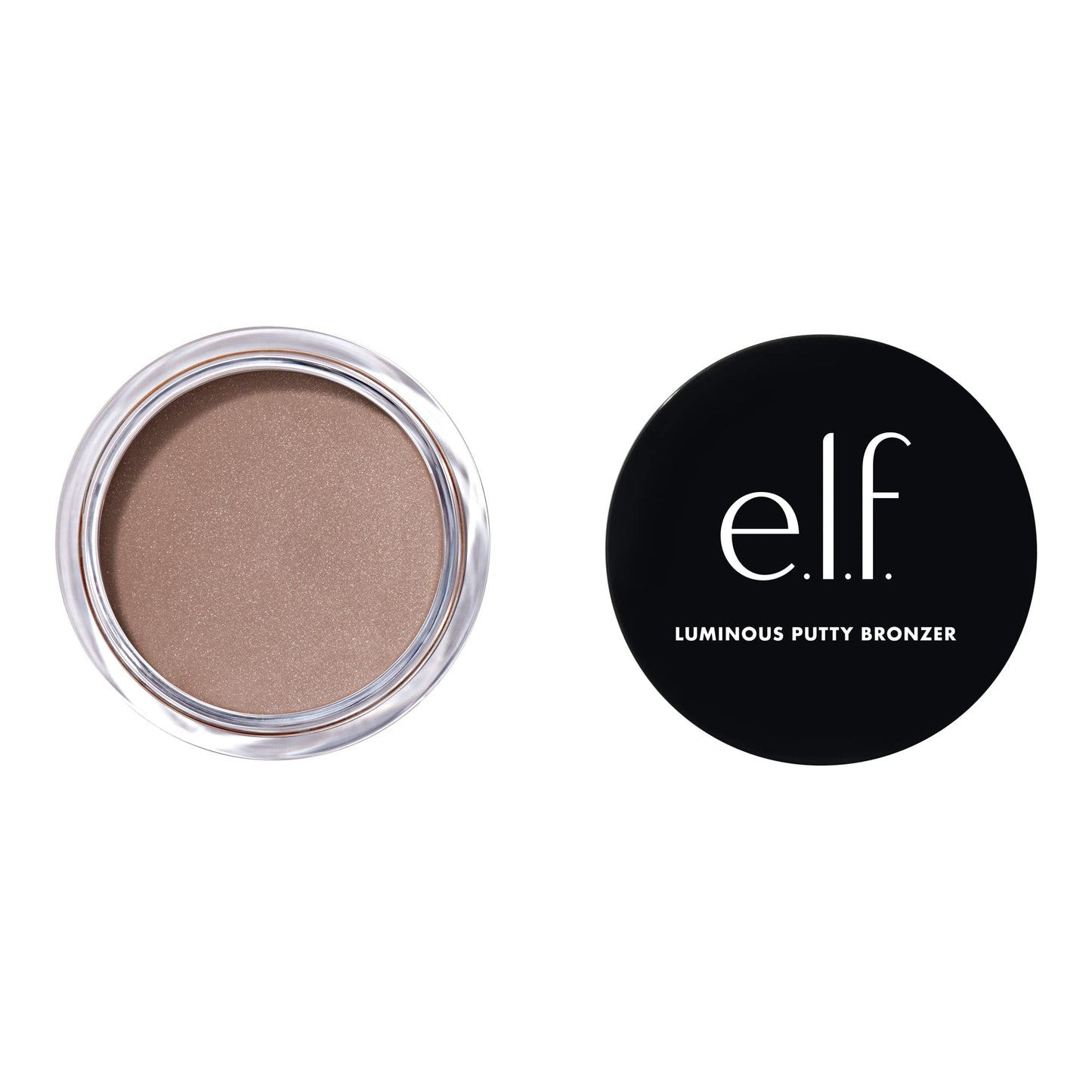 e.l.f. Luminous Putty Bronzer, Lightweight Putty-to-Powder Bronzer For A Radiant, Glowing Finish, Highly Pigmented, Vegan & Cruelty-Free, Summer Fridays