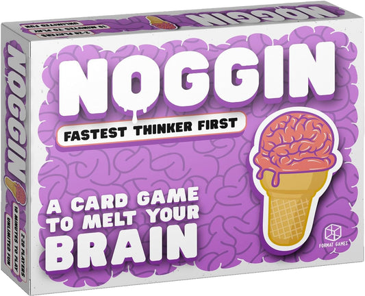 Noggin | Mind Melting Card Game from TV & Radio Personality Matt Edmondson | Ages 10+ | 2-20 Players | 10 Minutes Playing Time