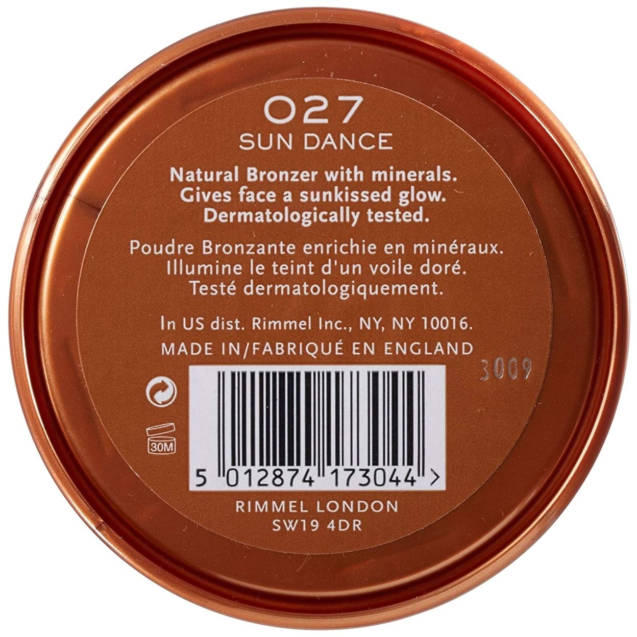 Rimmel London Natural Bronzer, 003 Sunset