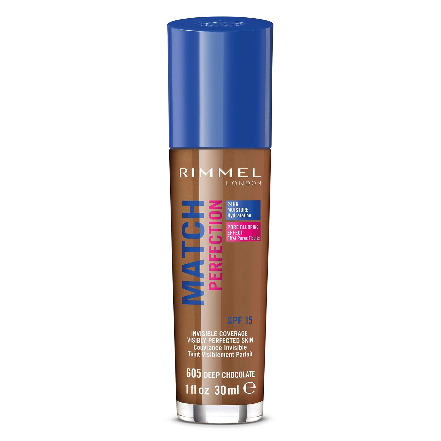 Rimmel Match Perfection Liquid Foundation, 101 Classic Ivory, 30ml