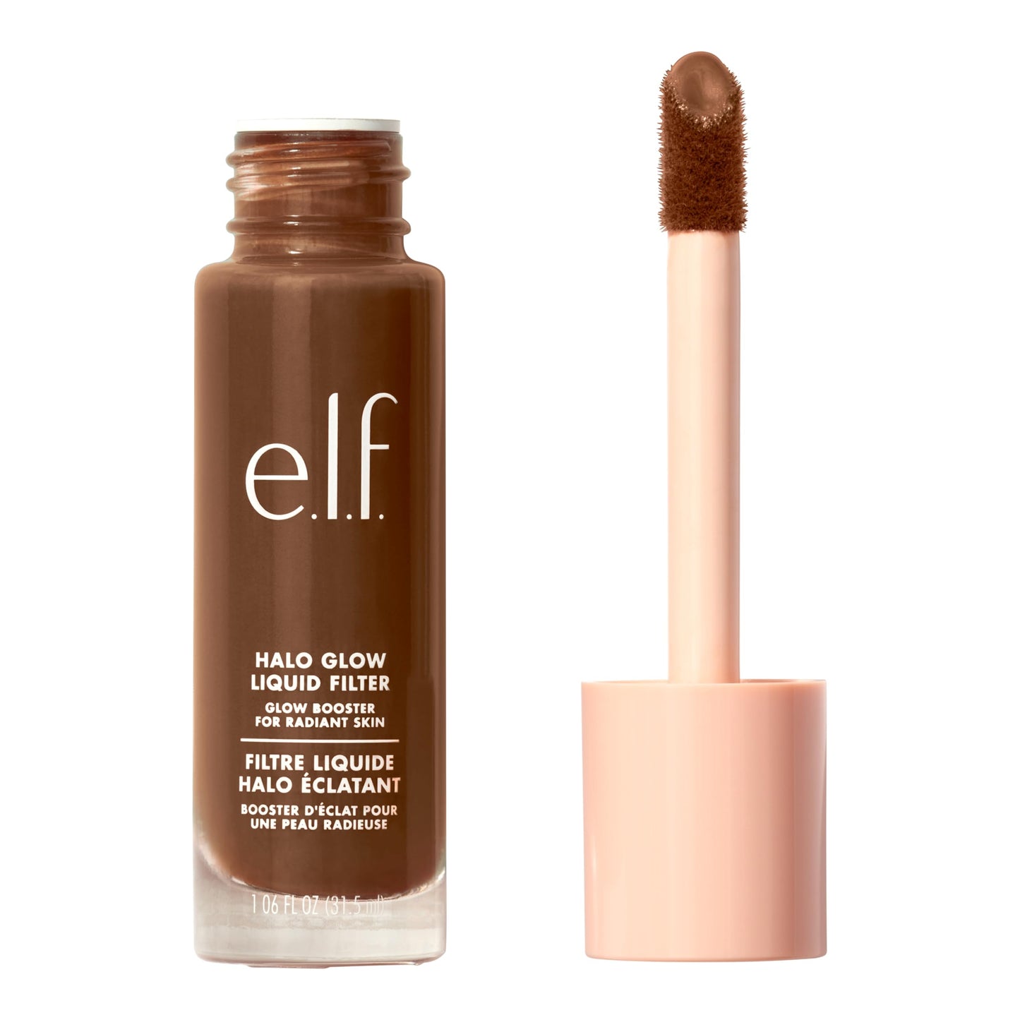 e.l.f. Halo Glow Liquid Filter, Complexion Booster For A Glowing, Soft-Focus Look, Infused With Hyaluronic Acid, Vegan & Cruelty-Free, 0 Fair