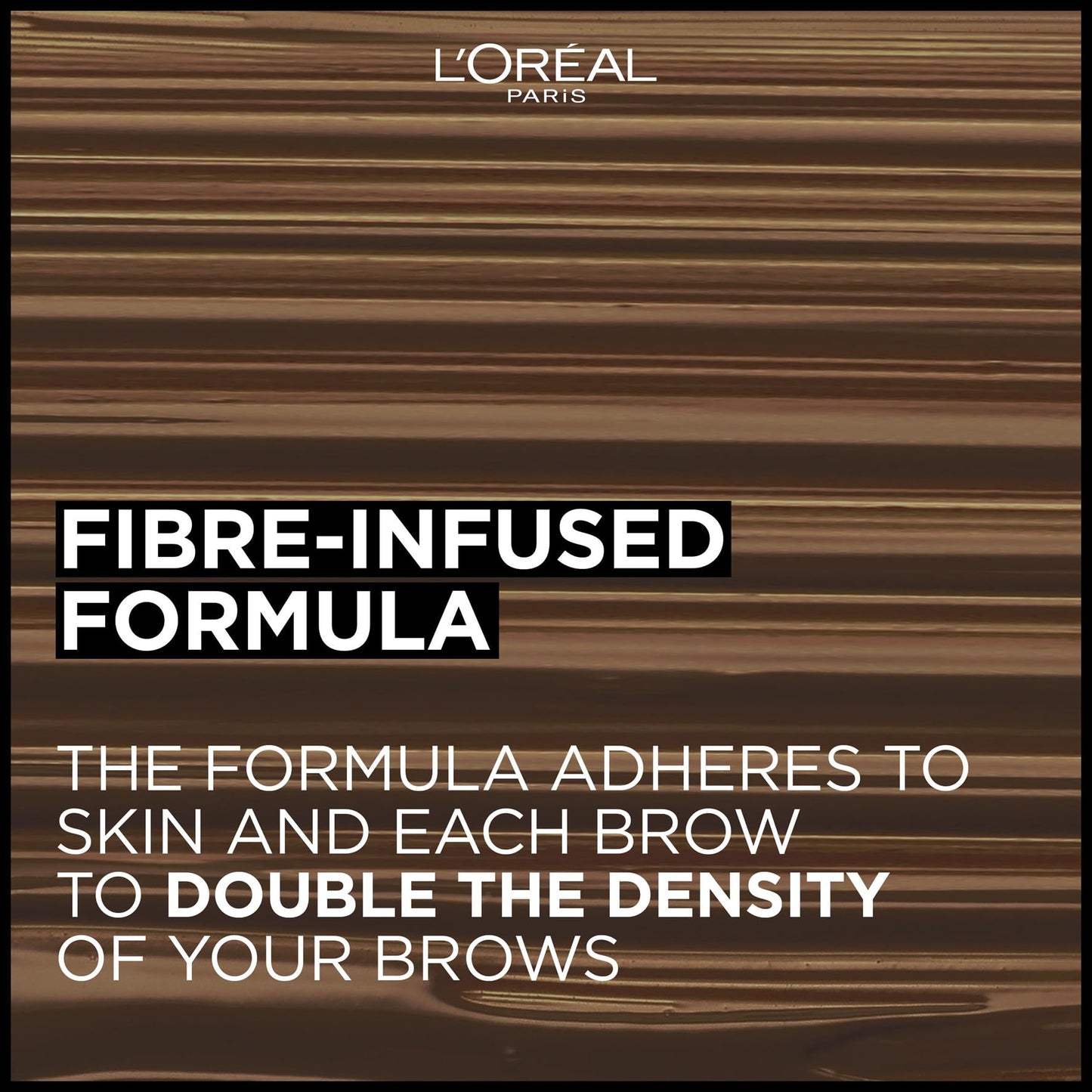 L'Oréal Paris Volumising Brow Mascara, Longwear Brow Gel for Fuller Looking Eyebrows, Up To 24 Hours Wear, Water Resistant, Infallible Brows, 5 ml, Shade: 5.0 Light Brunette