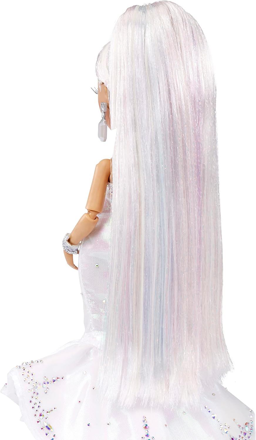 Rainbow High Holiday Editon Collectors Fashion Doll 2022 - ROXIE GRAND - Includes Multicoloured Hair, Iridescent & Diamond Gown, and Premium Doll Accessories - Great Gift for Kids Ages 6+