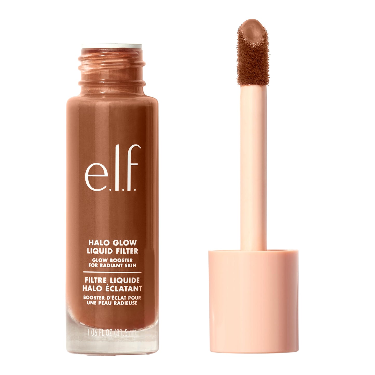 e.l.f. Halo Glow Liquid Filter, Complexion Booster For A Glowing, Soft-Focus Look, Infused With Hyaluronic Acid, Vegan & Cruelty-Free, 0 Fair