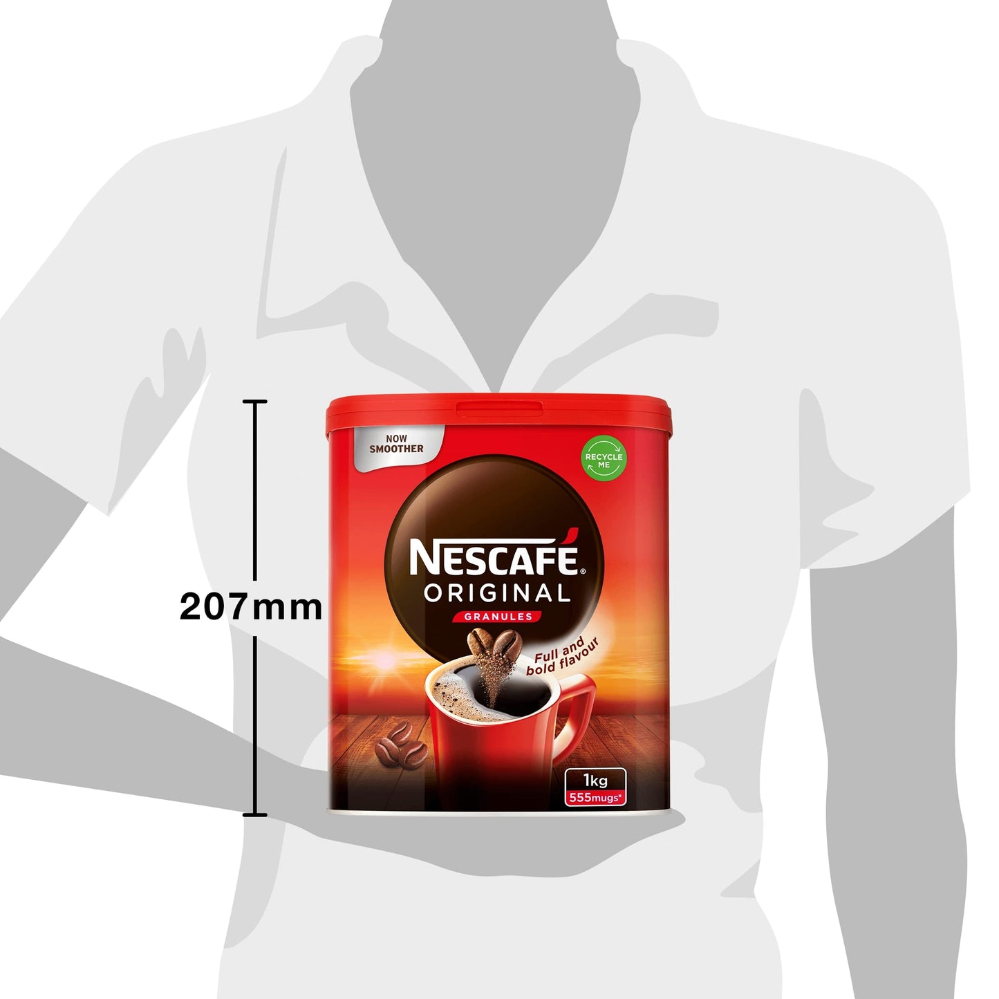 NESCAFÉ Original Instant Coffee 1kg Tin