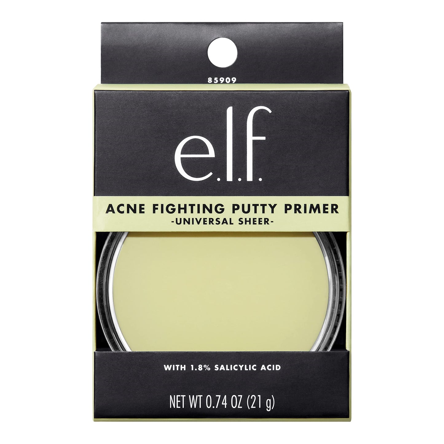 e.l.f, Luminous Putty Primer, Skin Perfecting, Lightweight, Silky, Long Lasting, Hydrates, Creates a Smooth Base, Illuminates, Plumps, Infused with hyaluronic acid and vegan collagen, 21g