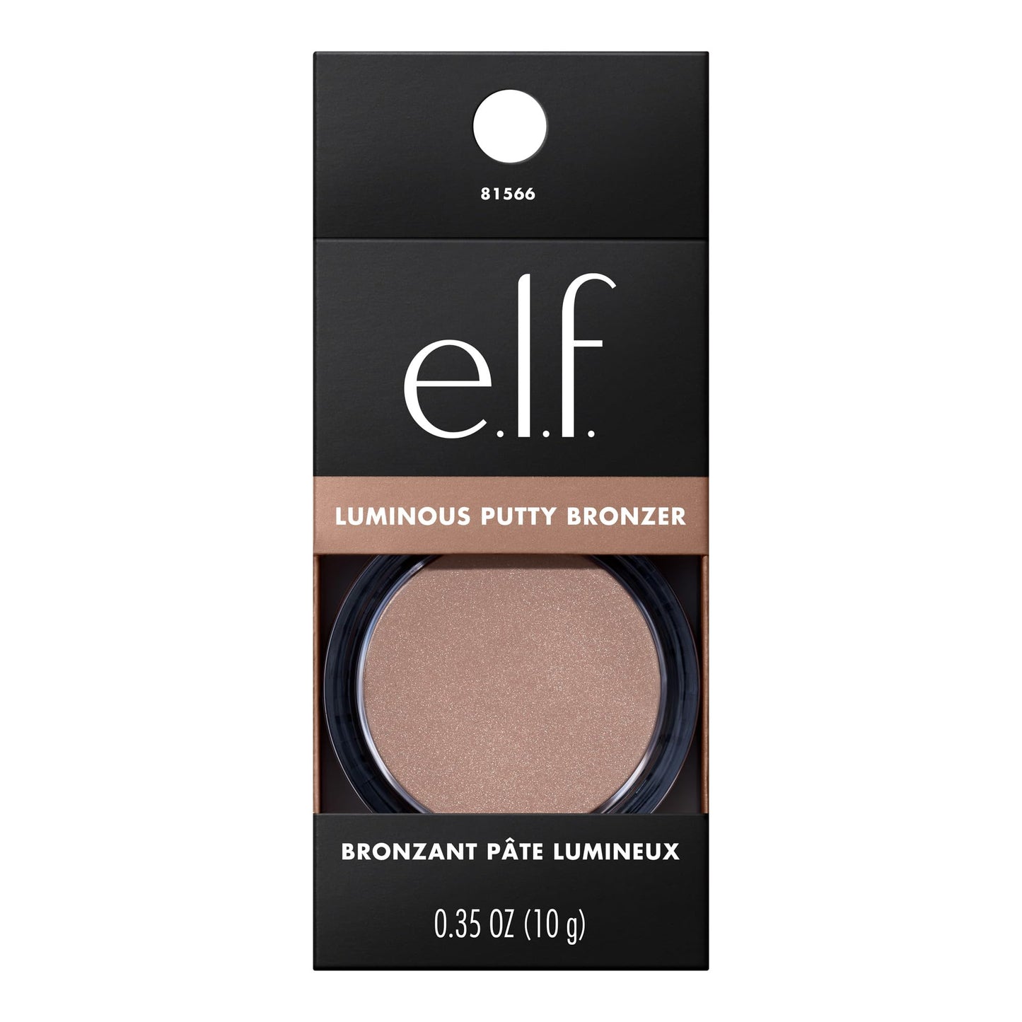 e.l.f. Luminous Putty Bronzer, Lightweight Putty-to-Powder Bronzer For A Radiant, Glowing Finish, Highly Pigmented, Vegan & Cruelty-Free, Summer Fridays