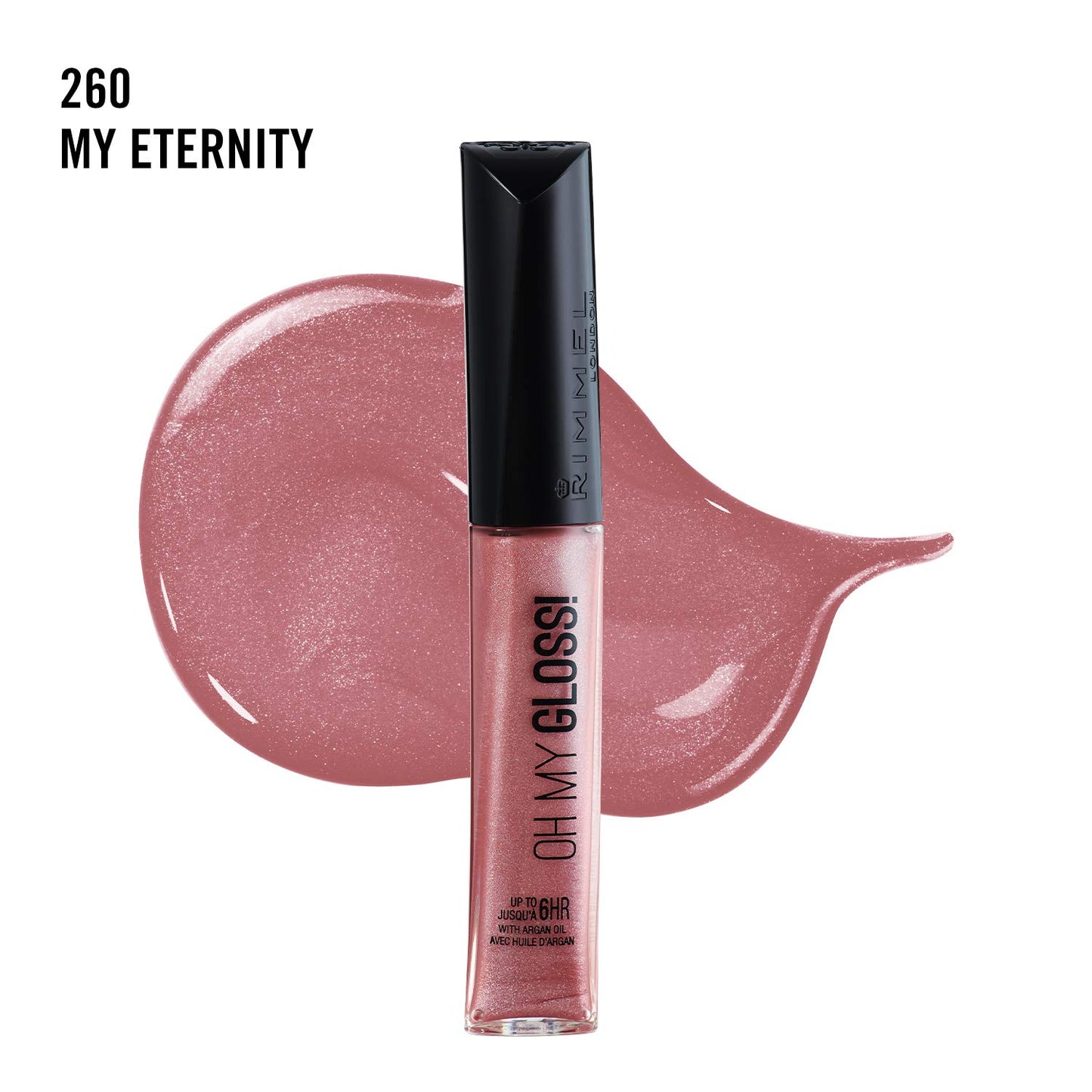 Rimmel London Oh My Gloss! Lip Gloss, 26 My Eternity, 6.5 ml