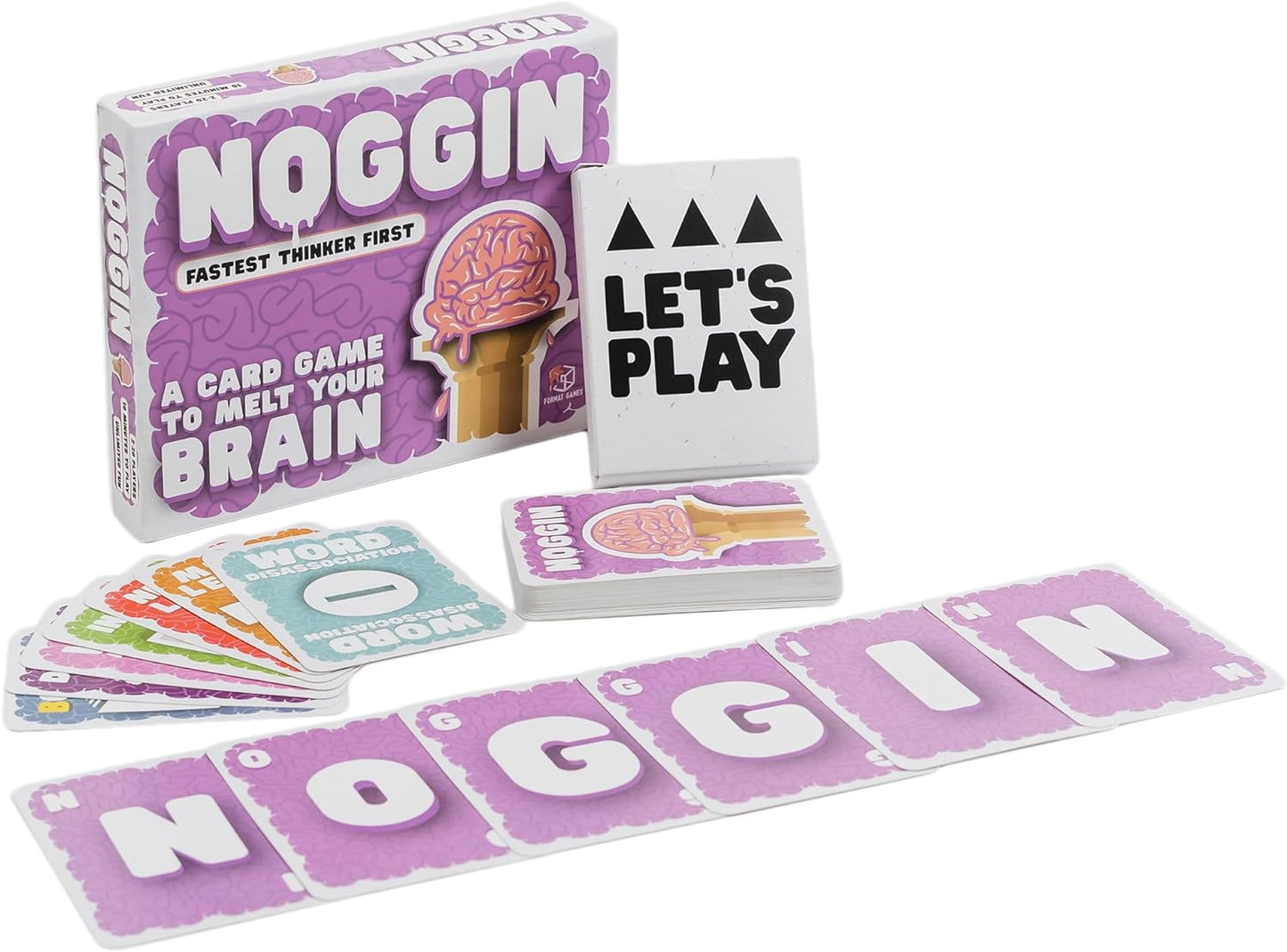 Noggin | Mind Melting Card Game from TV & Radio Personality Matt Edmondson | Ages 10+ | 2-20 Players | 10 Minutes Playing Time