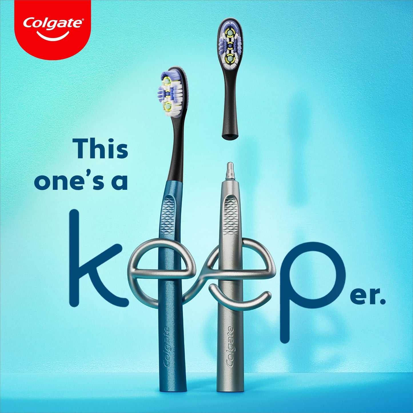 Colgate Keep 360 Deep Clean Toothbrush Replacement Heads to be used with Colgate Keep replaceable head toothbrush comes in a pack of 2 soft toothbrush replacement heads tongue and cheek cleaner