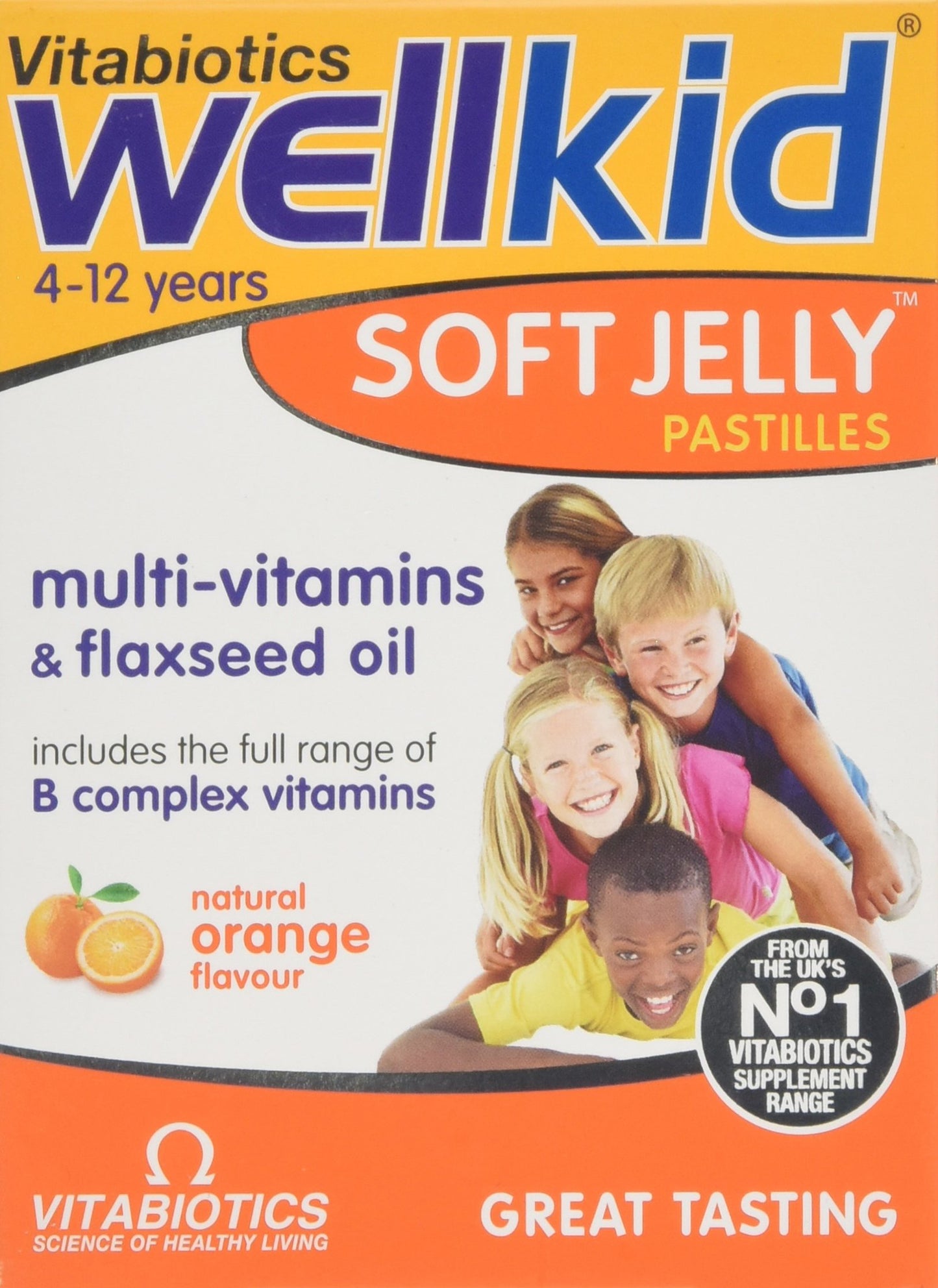 Wellkid Vitabiotics Soft Jelly Strawberry - 30 Pastilles