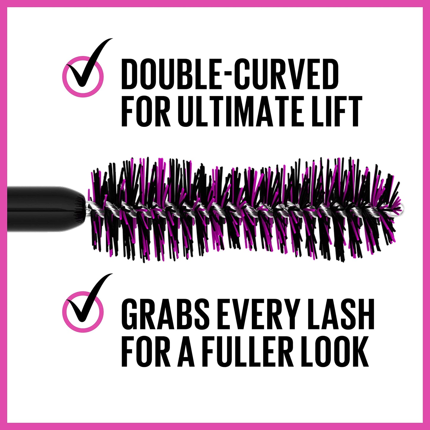 Maybelline The Falsies Instant Lash Lift Look Lengthening Volumising Mascara, Ultra black, 9.6 ml (Pack of 1)