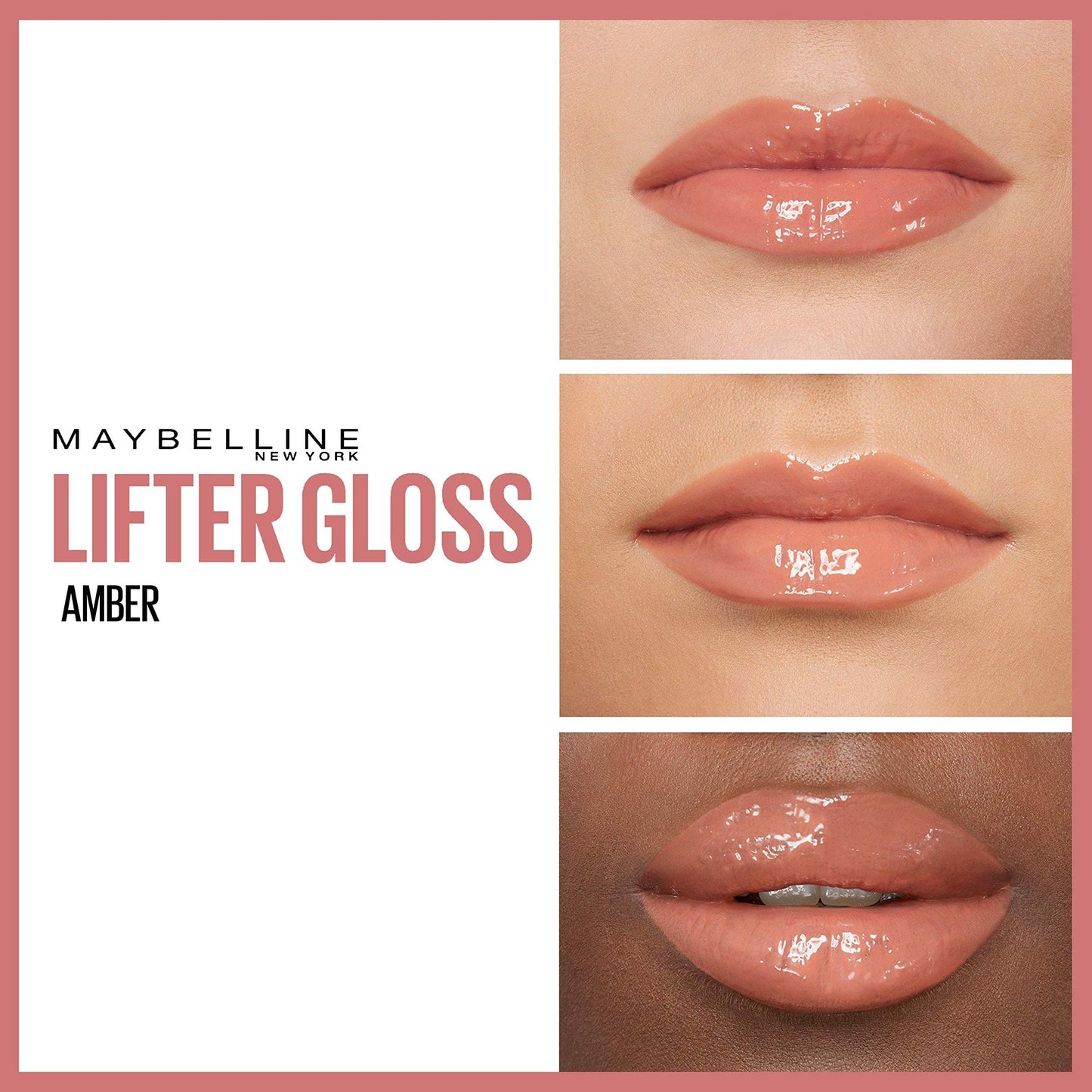 Maybelline New York Lifter Gloss, Hydrating Lip Gloss with Hyaluronic Acid, 5.4 ml, Shade: 003 Moon